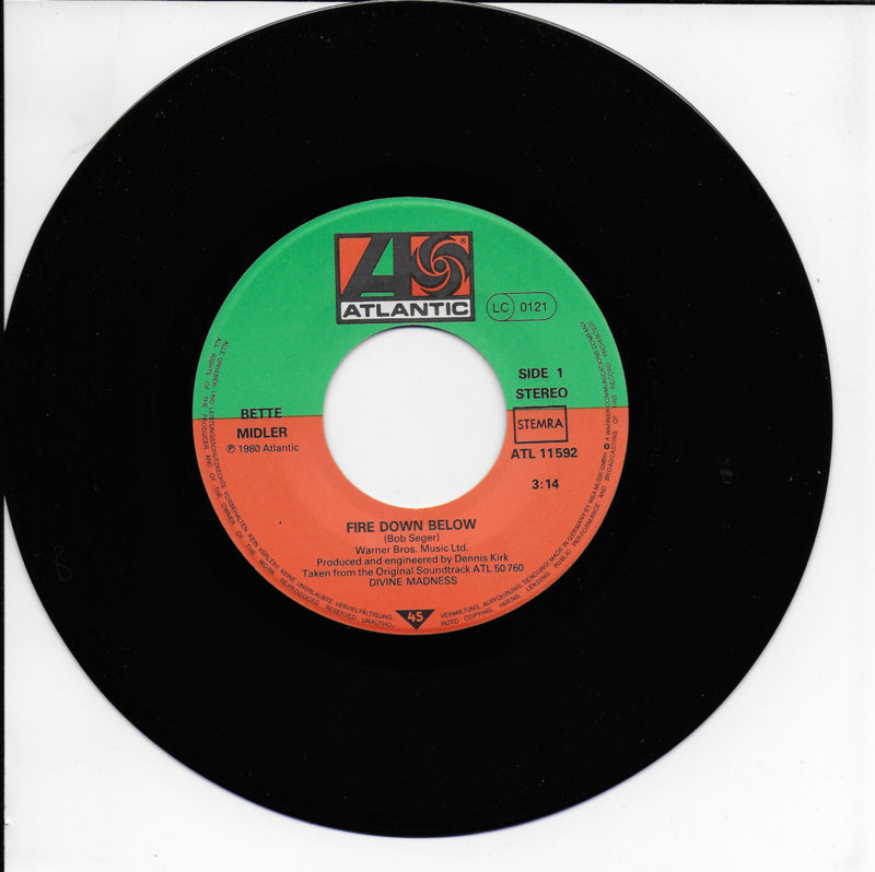Bette Midler - Fire down below