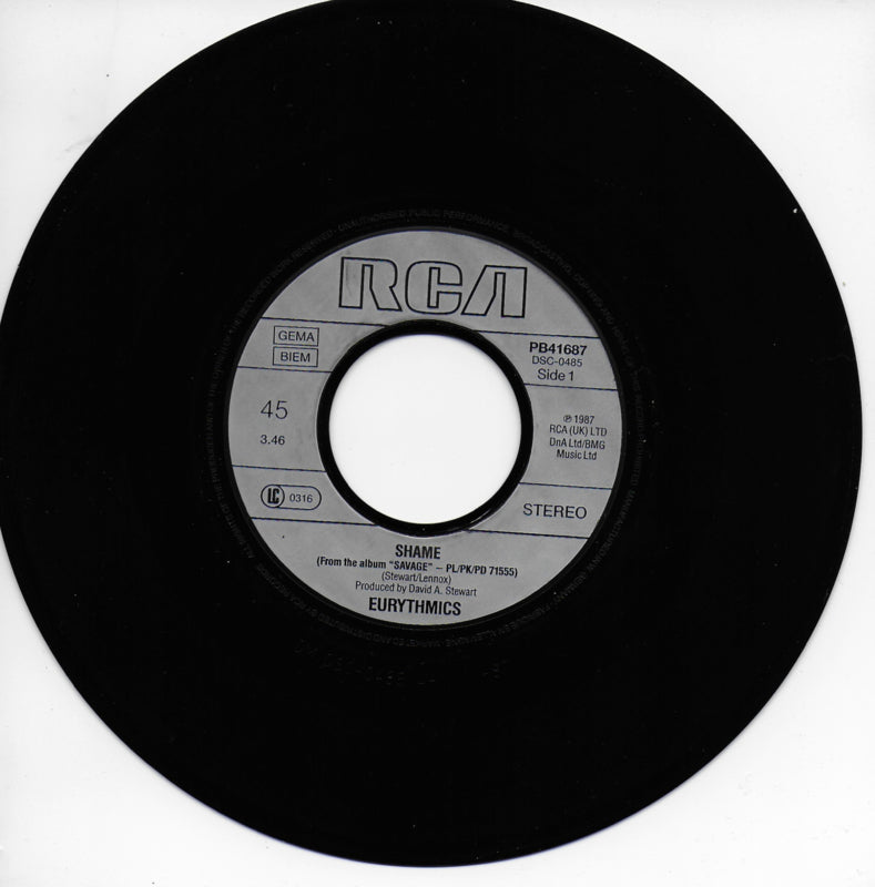 Eurythmics - Shame