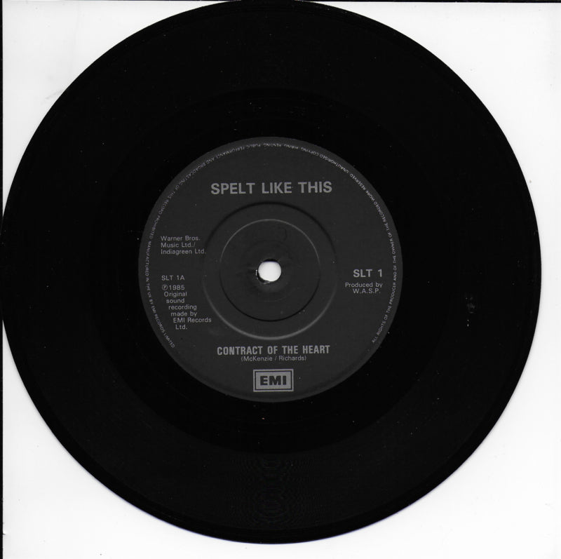 Spelt Like This - Contract of the heart