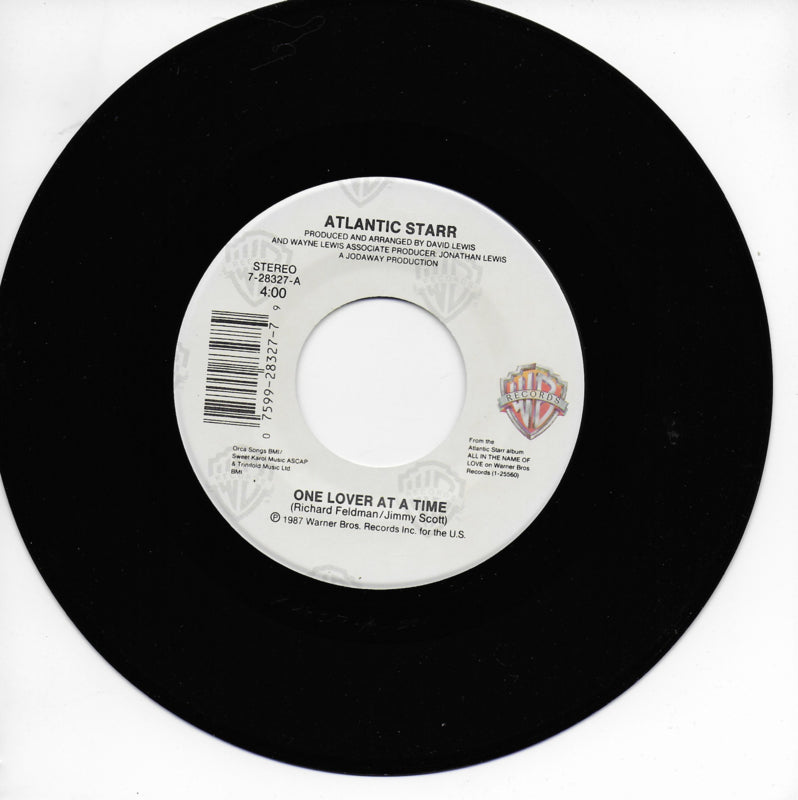 Atlantic Starr - One lover at a time (Amerikaanse uitgave)