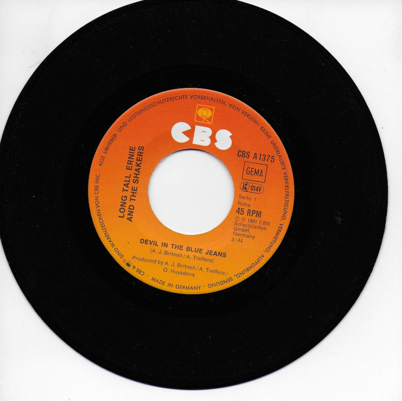 Long Tall Ernie and The Shakers - Devil in blue jeans