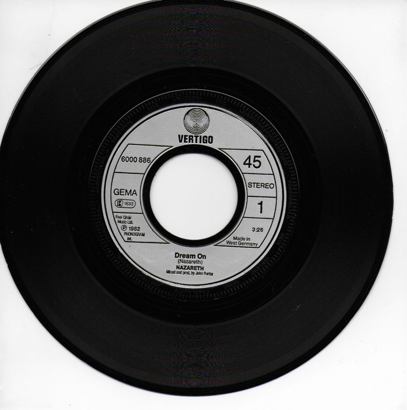 Nazareth - Dream on (Duitse uitgave)