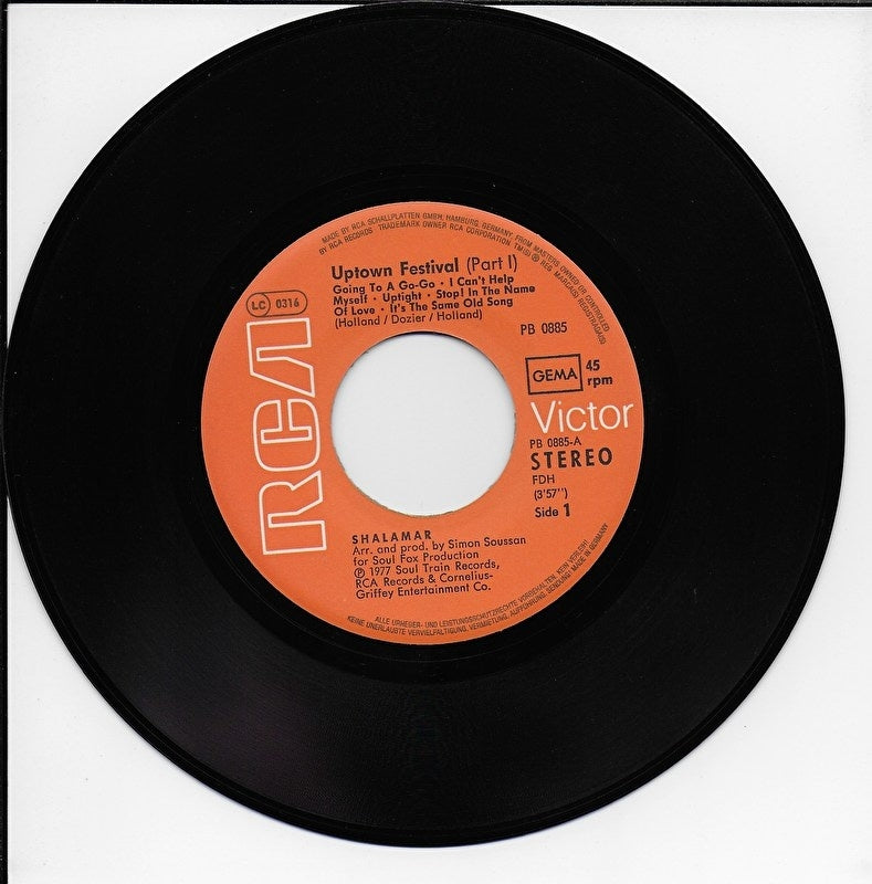 Shalamar - Uptown festival (part 1)
