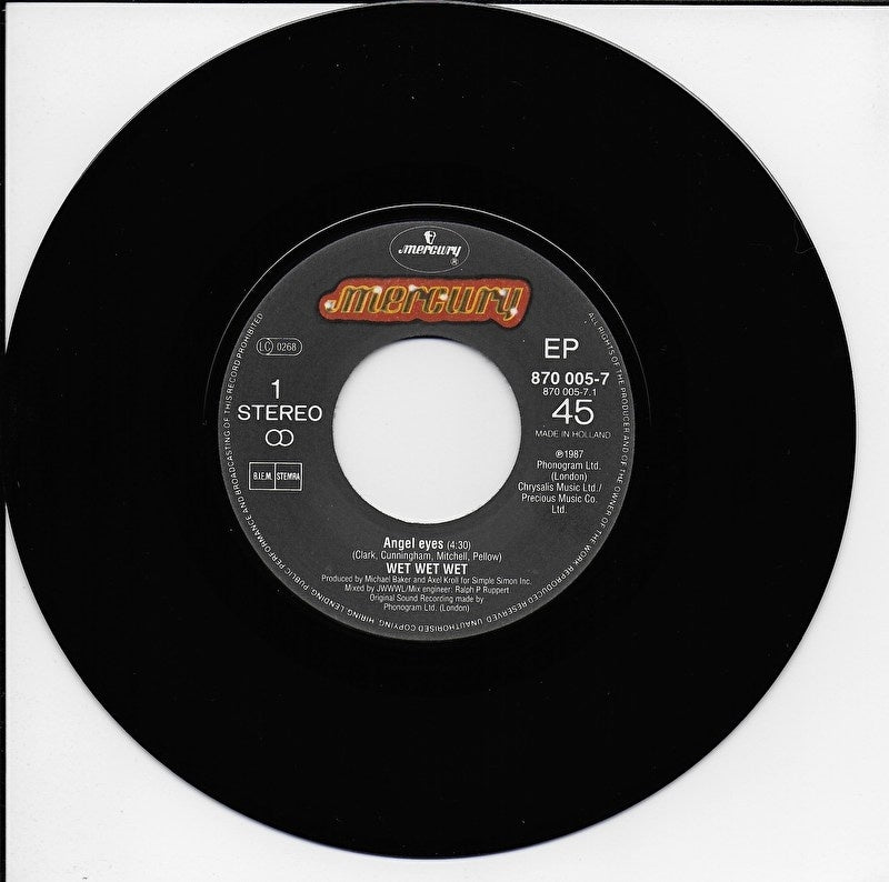 Wet Wet Wet - Angel eyes (home and away)