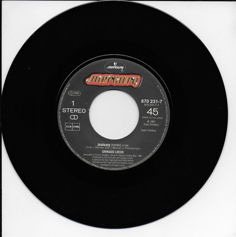 Gringos Locos - Jealousy