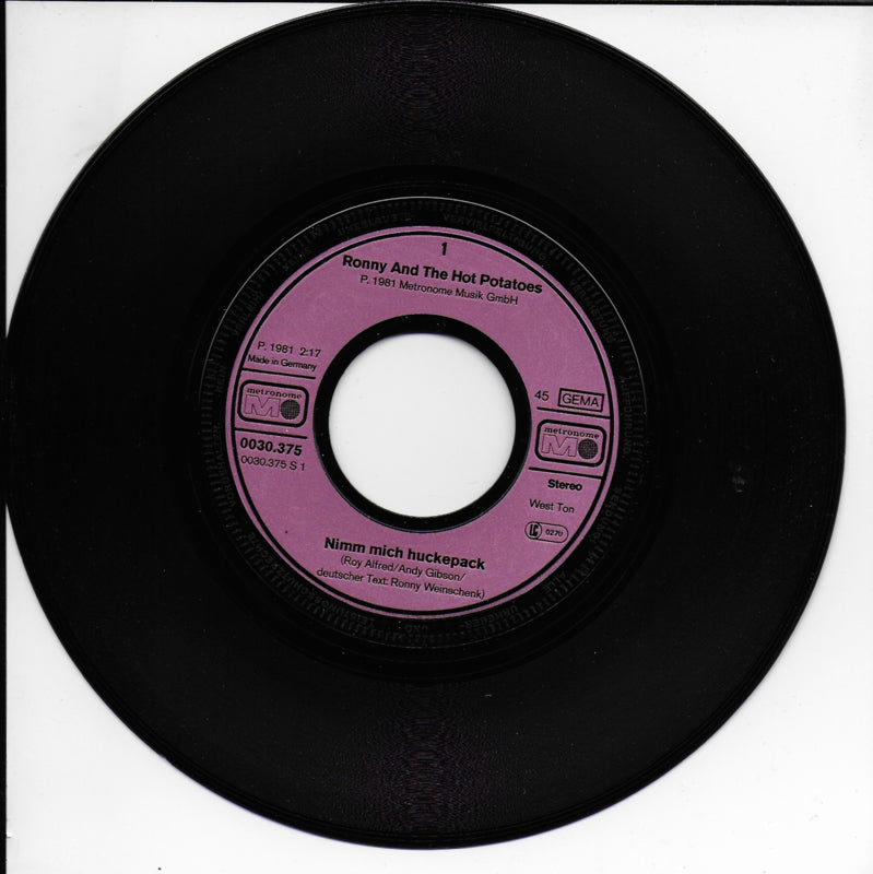 Ronny and the Hot Potatoes - Nimm mich huckepack