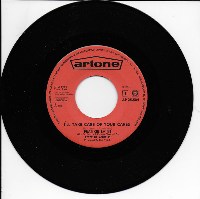 Frankie Laine - I'll take care of your cares