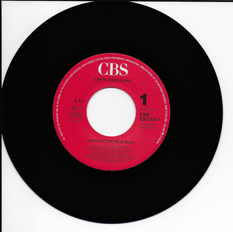 Earth, Wind & Fire - Turn on (the beat box)