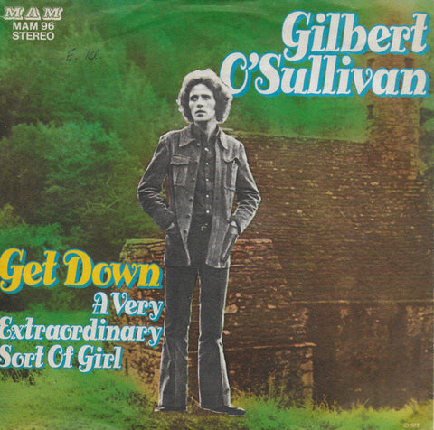 Gilbert O'Sullivan - Get down (Duitse uitgave)