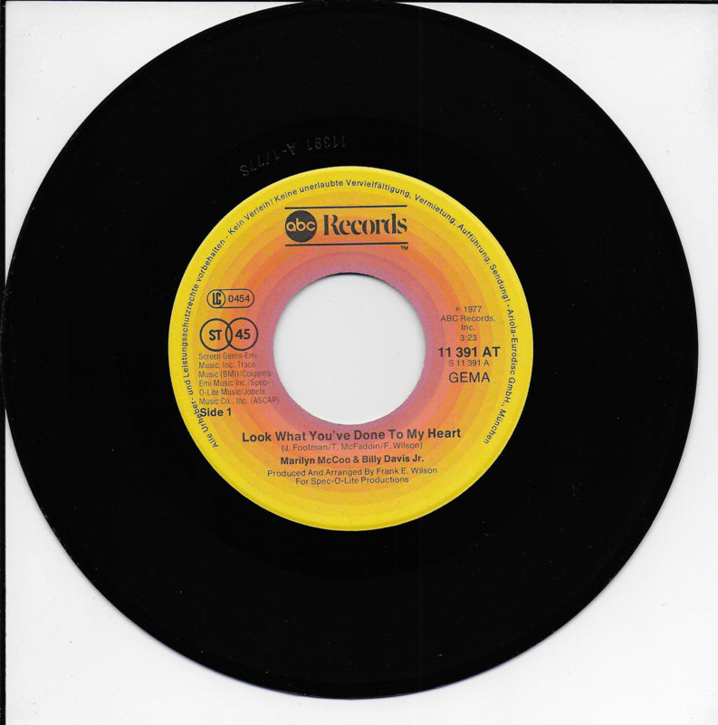 Marilyn McCoo & Billy Davis Jr. - Look what you've done to my heart