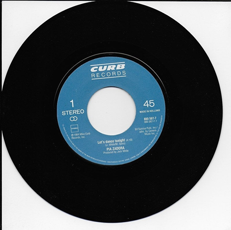 Pia Zadora - Let's dance tonight