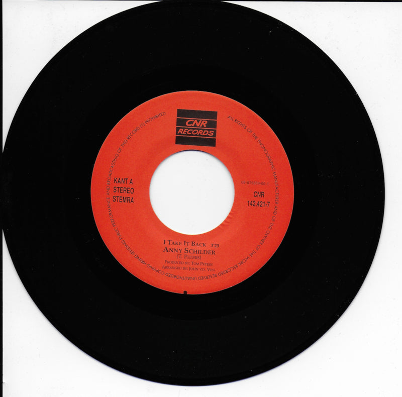 Anny Schilder - I take it back