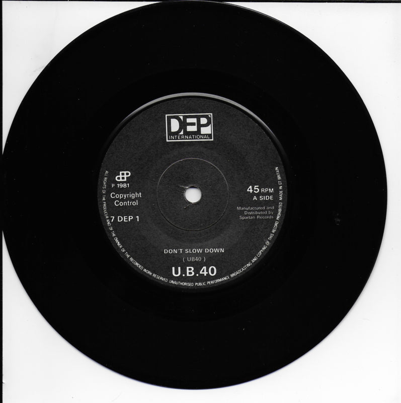 UB 40 - Don't slow down (Engelse uitgave)
