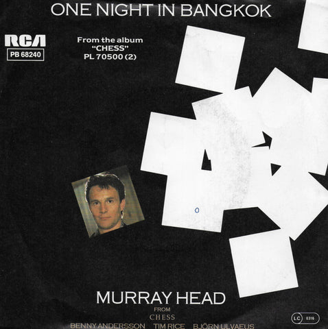 Murray Head - One night in Bangkok (Duitse uitgave)