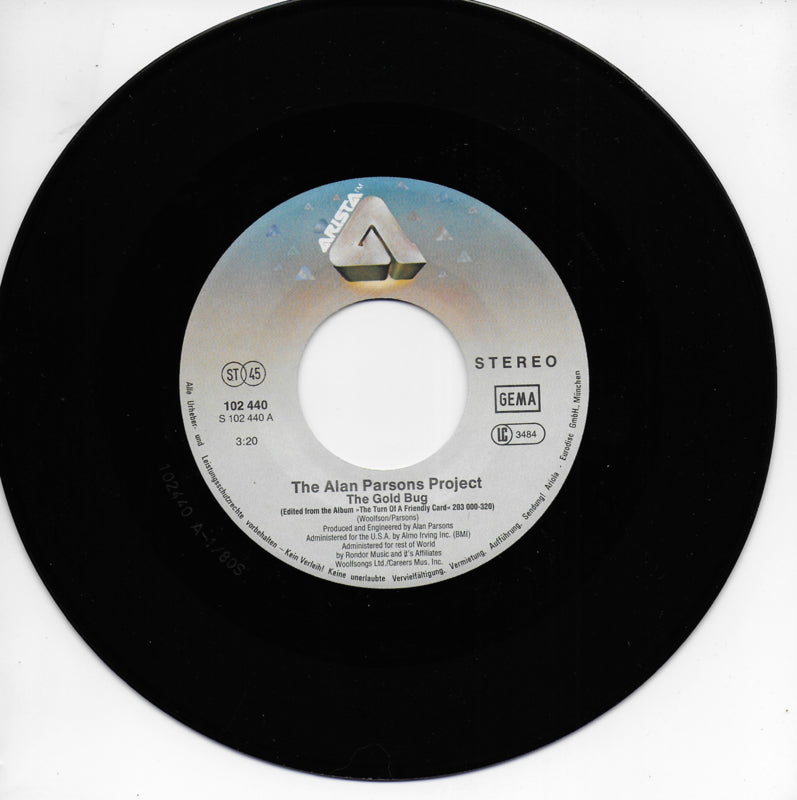 Alan Parsons Project - The gold bug (Duitse uitgave)