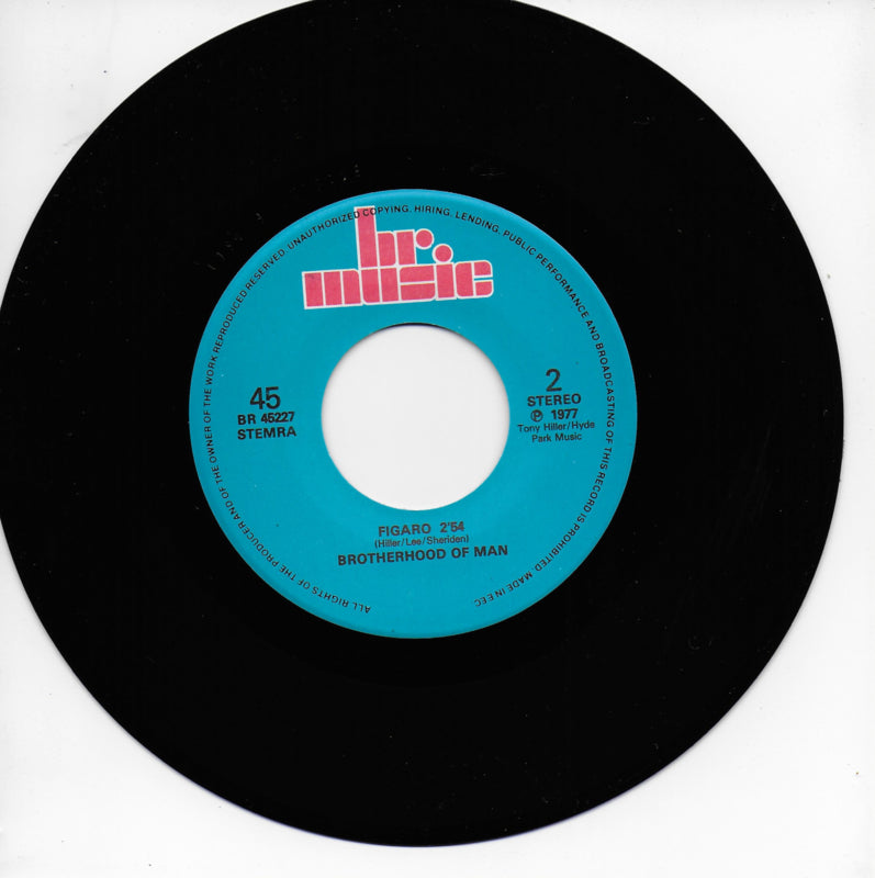 Brotherhood of Man - Angelo / Figaro
