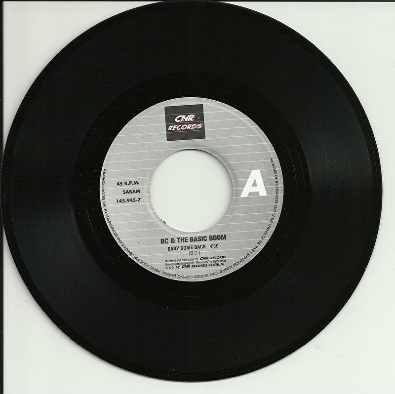 BC & The Basic Boom - Baby come back