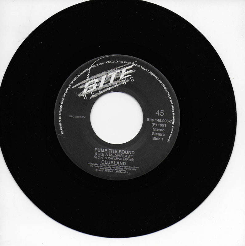 Clubland - Pump the sound (like a megablast)