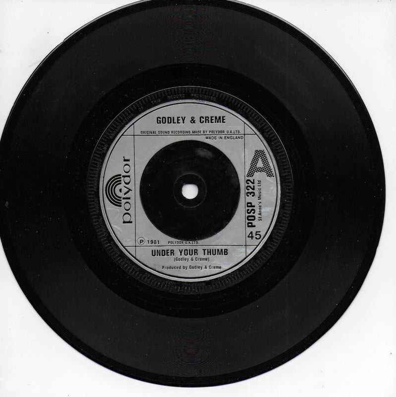 Godley & Creme - Under your thumb (Engelse uitgave)