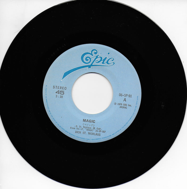 Dick St. Nicklaus - Magic (Japanse uitgave)