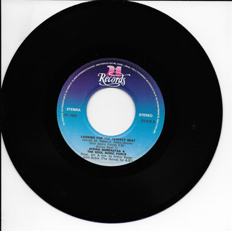 Afrika Bambaataa and the Soul Sonic Force - Looking for the perfect beat