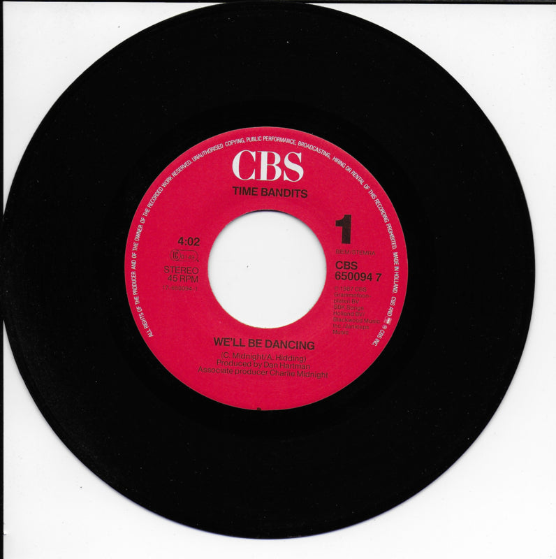 Time Bandits - We'll be dancing