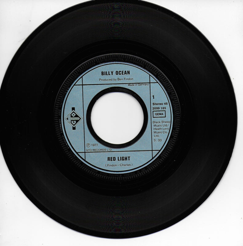 Billy Ocean - Red light (Duitse uitgave)