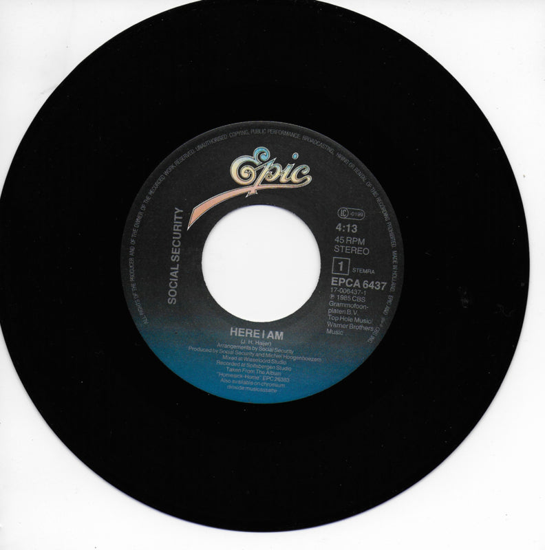Social Security - Here i am
