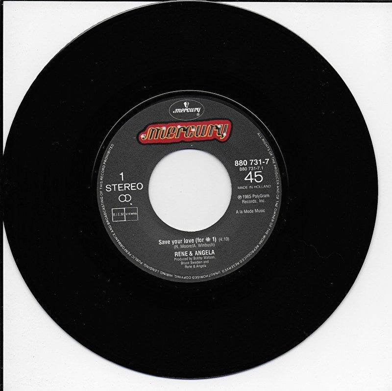 Rene and Angela - Save your love (for #1)