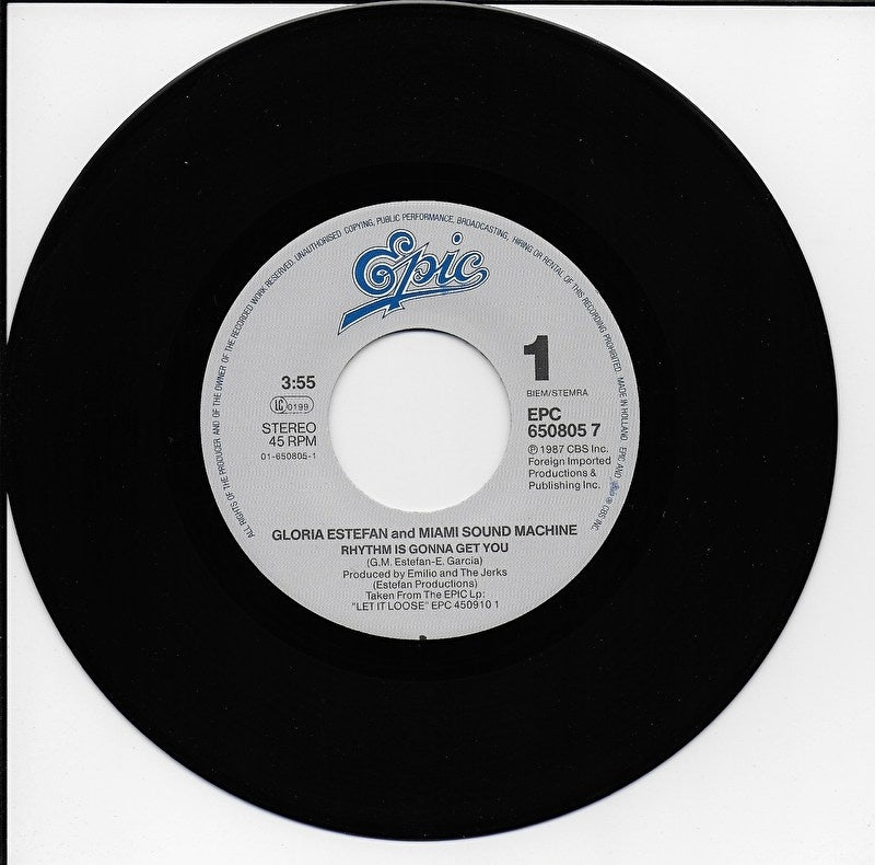 Gloria Estefan and Miami Sound Machine - Rhythm is gonna get you