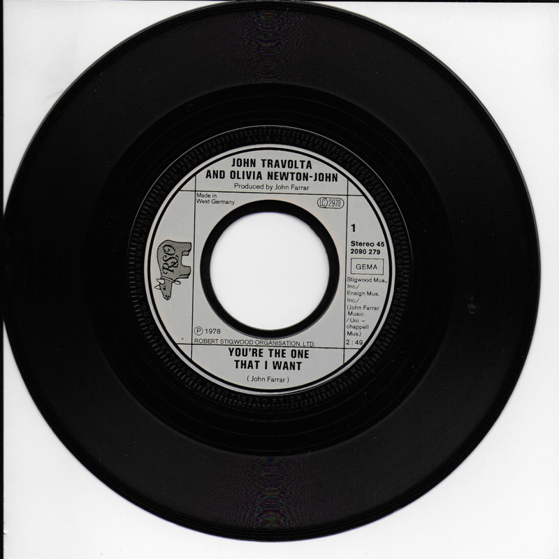 John Travolta & Olivia Newton-John - You're the one that i want (Duitse uitgave)