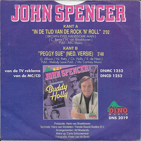 John Spencer - In de tijd van de rock 'n' roll