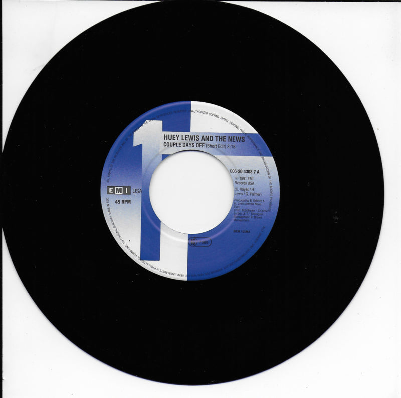 Huey Lewis and the News - Couple days off