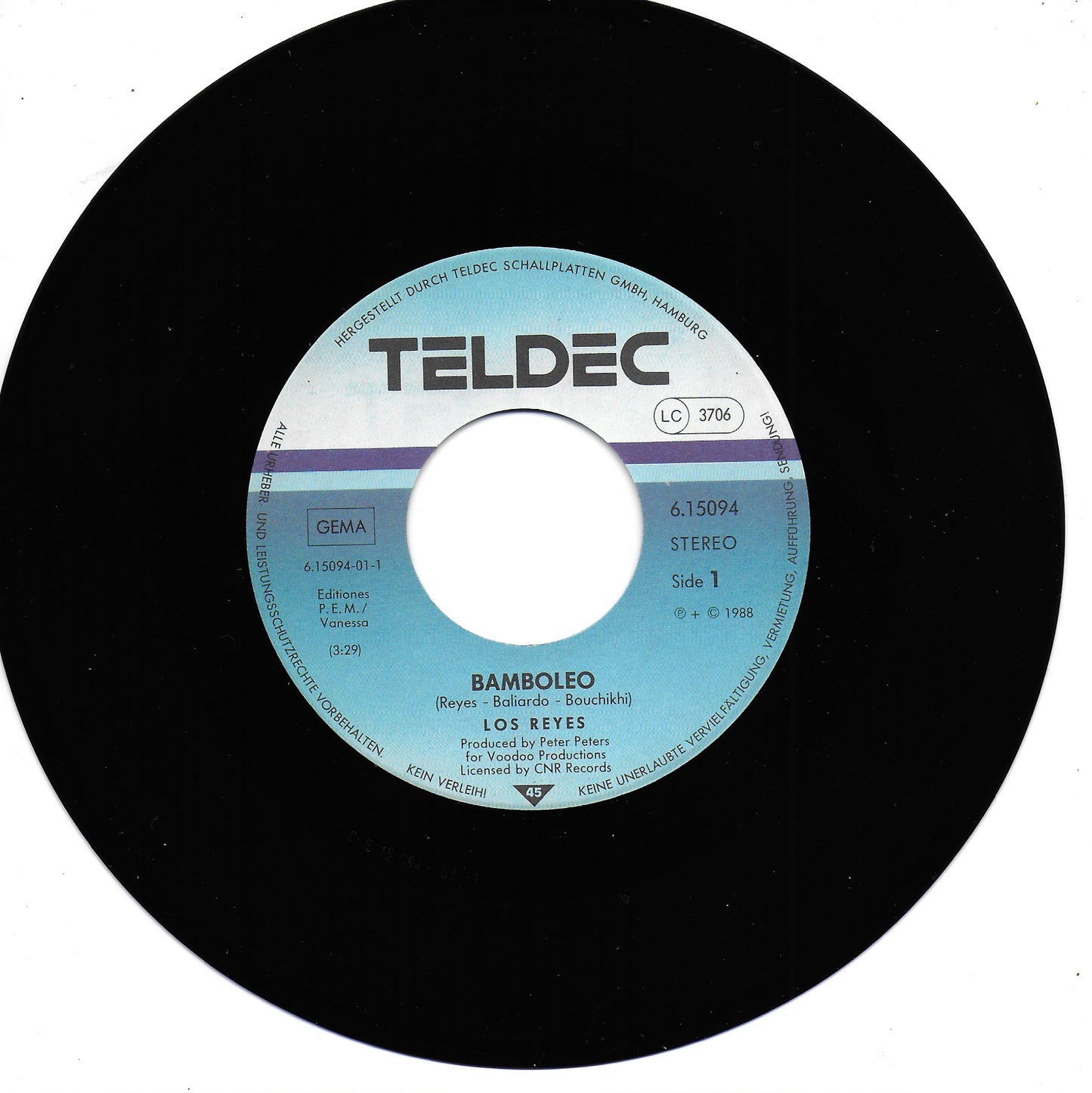 Los Reyes - Bamboleo (Duitse uitgave)