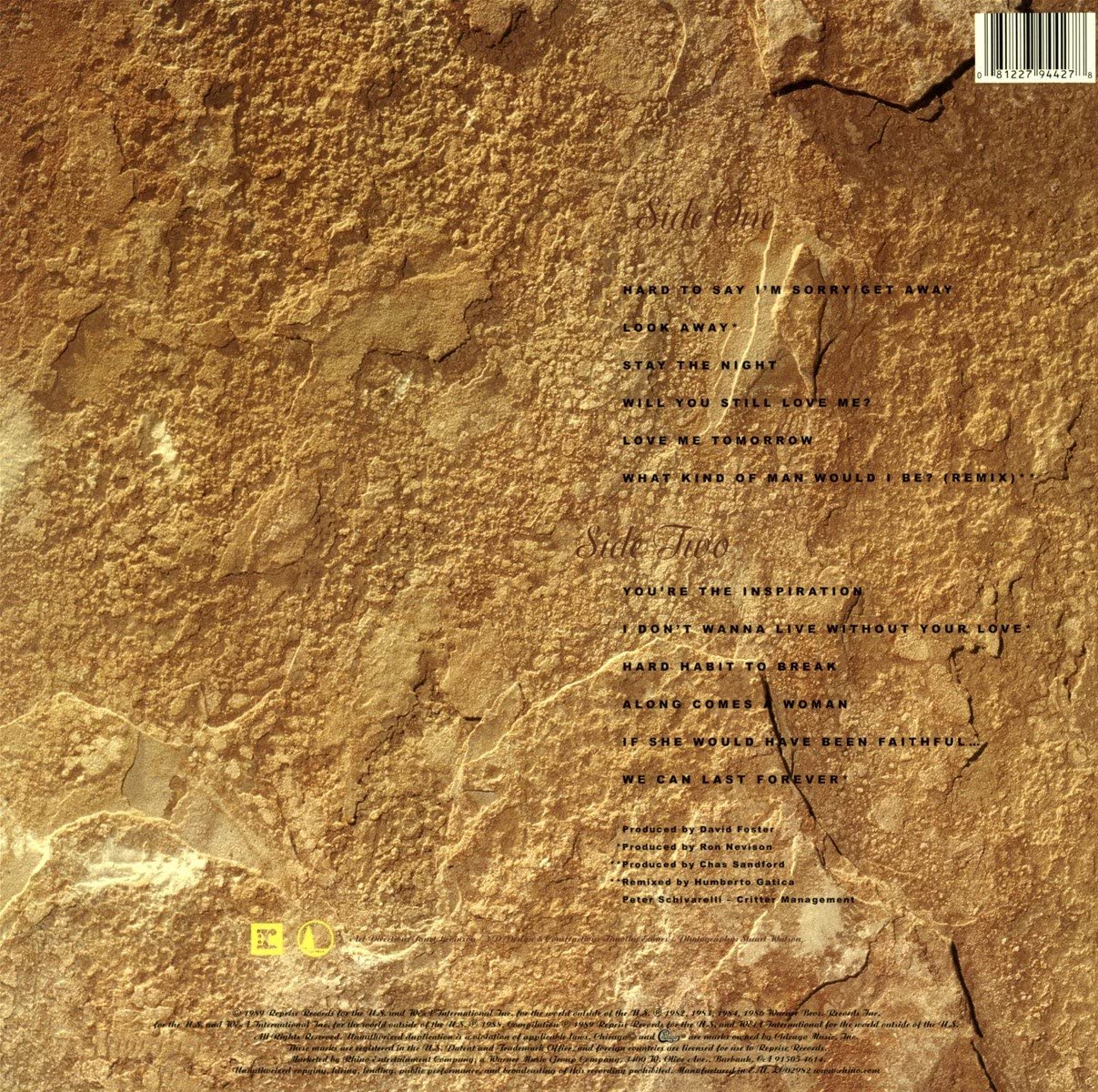 Chicago - Greatest Hits 1982-1989 (LP)