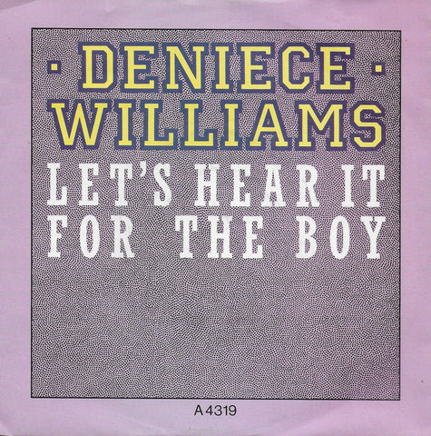 Deniece Williams - Let's hear it for the boy (Engelse uitgave)