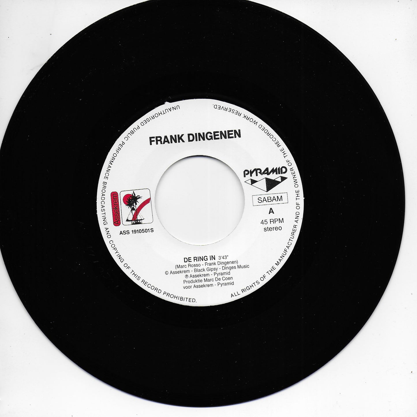 Frank Dingenen - De ring in!
