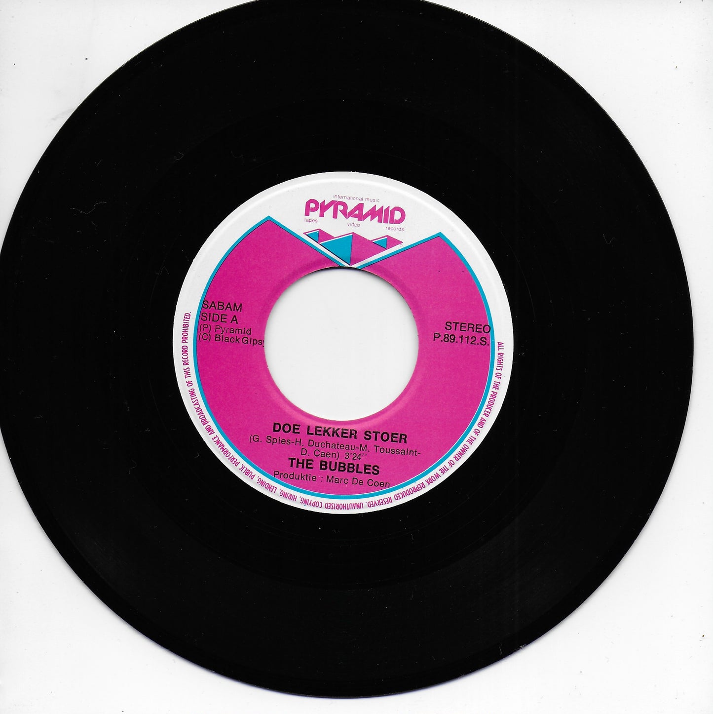 The Bubbles - Doe lekker stoer