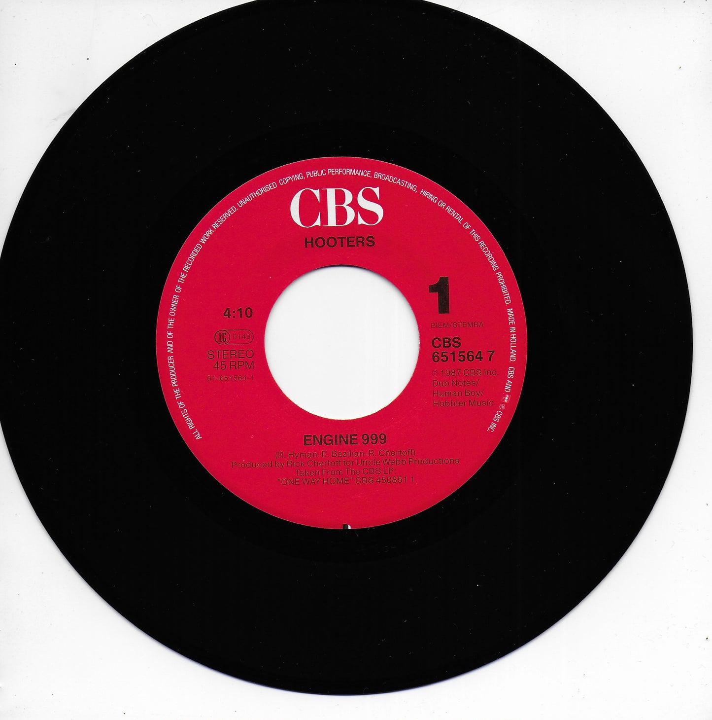 Hooters - Engine 999