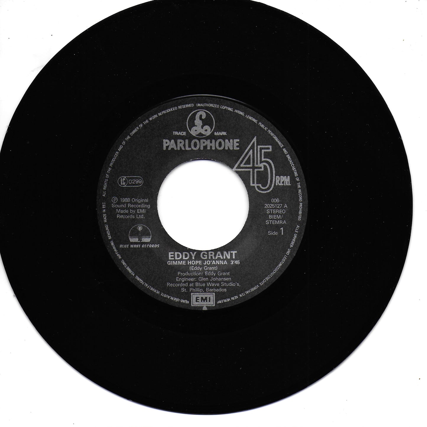 Eddy Grant - Gimme hope Jo'anna