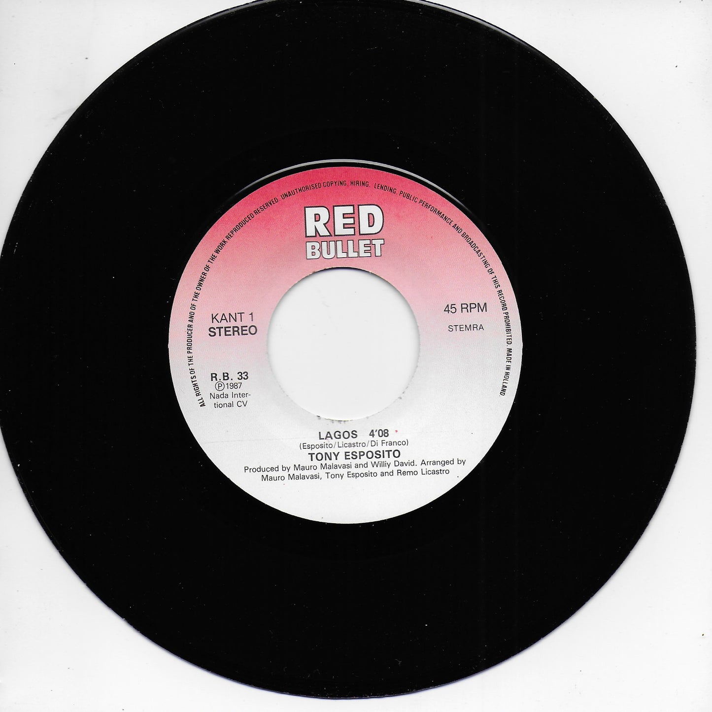 Tony Esposito - Lagos