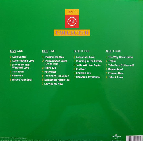 Level 42 - Collected (2LP)