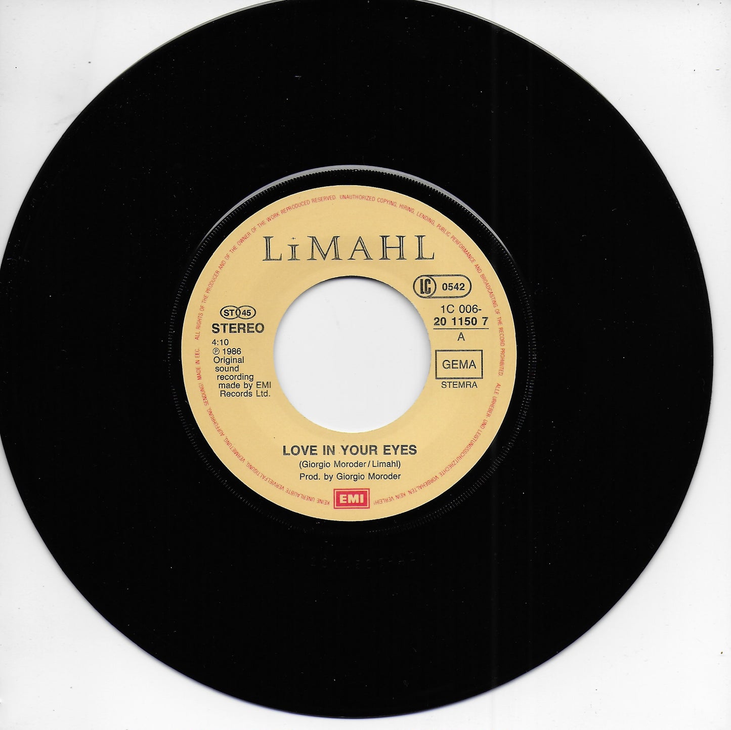 Limahl - Love in your eyes
