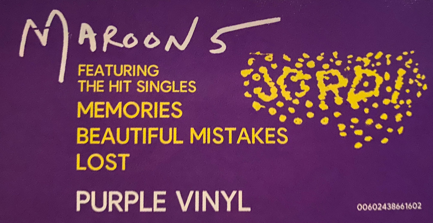 Maroon 5 - Jordi (Limited purple vinyl) (LP)