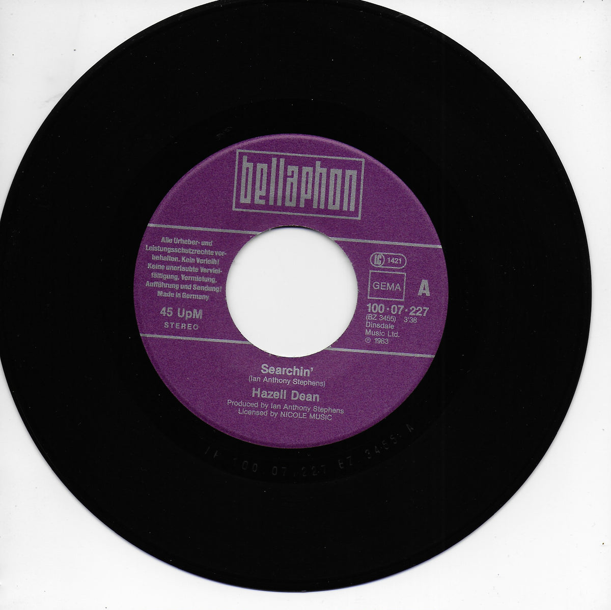 Hazell Dean - Searchin' (Duitse uitgave)