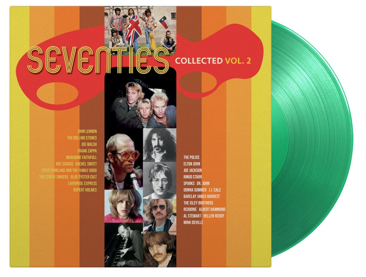 Various - Seventies Collected Vol. 2 (Limited edition, light green vinyl) (2LP)
