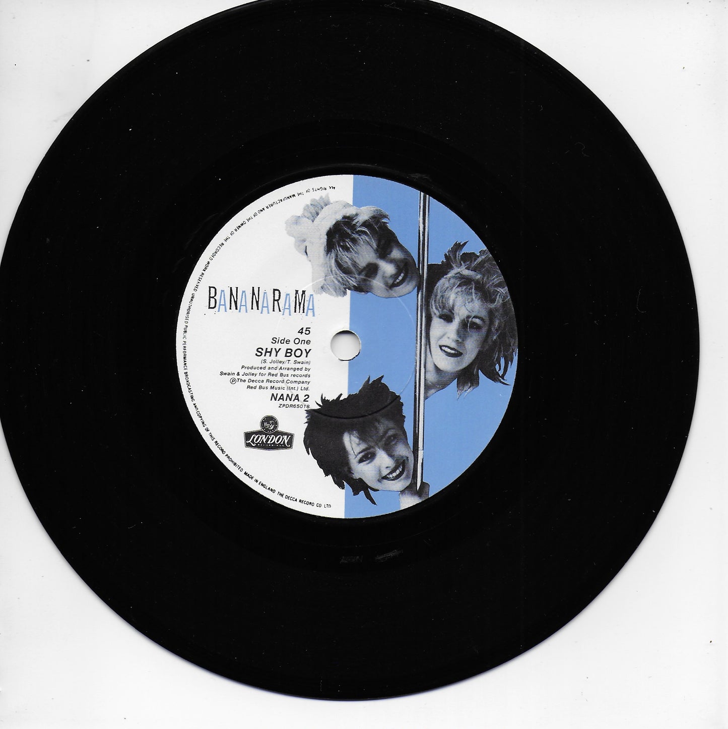 Bananarama - Shy boy (Engelse uitgave)