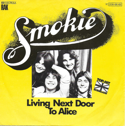 Smokie - Living next door to Alice (Duitse uitgave)