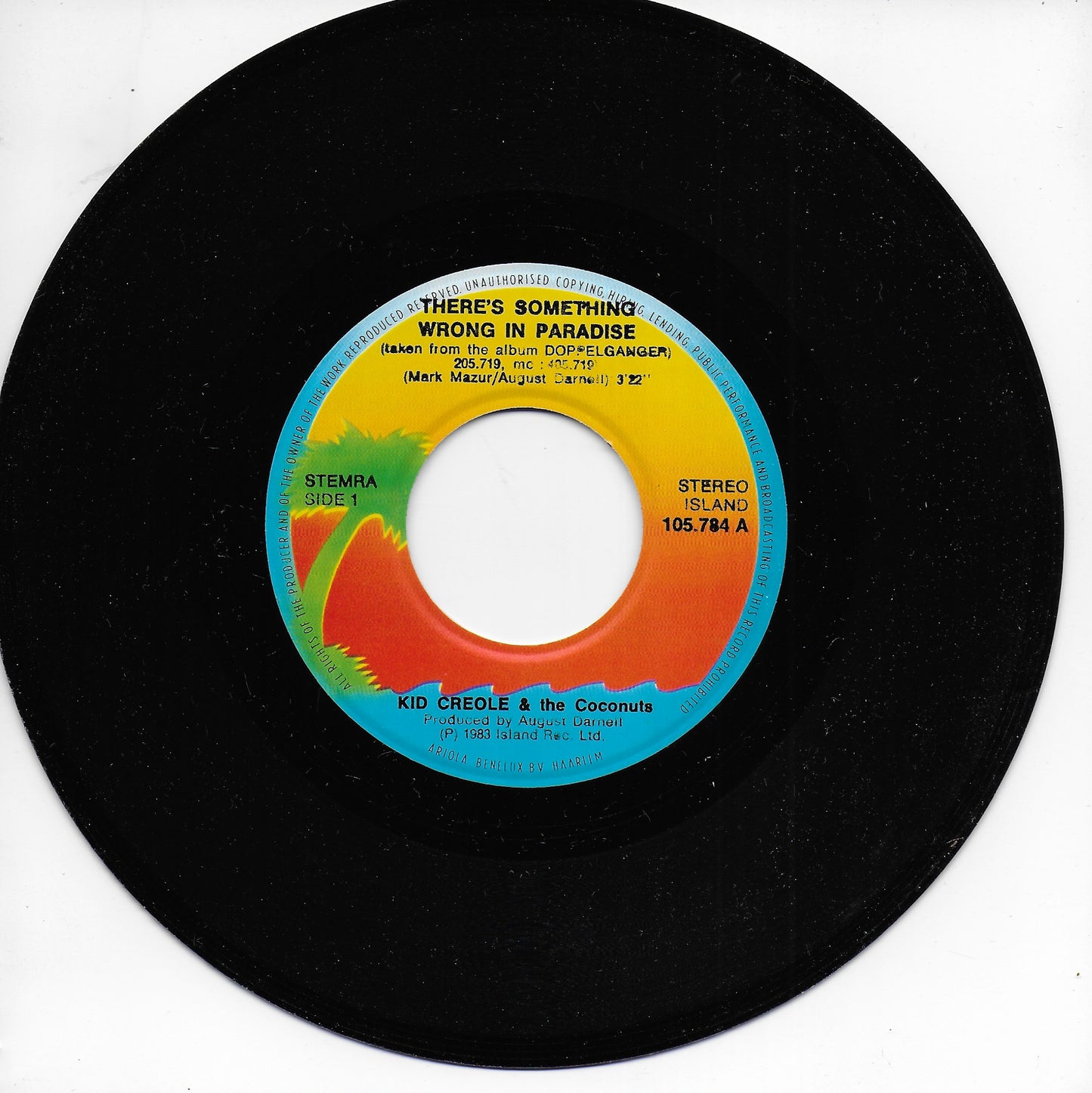 Kid Creole & the Coconuts - Something's wrong in paradise