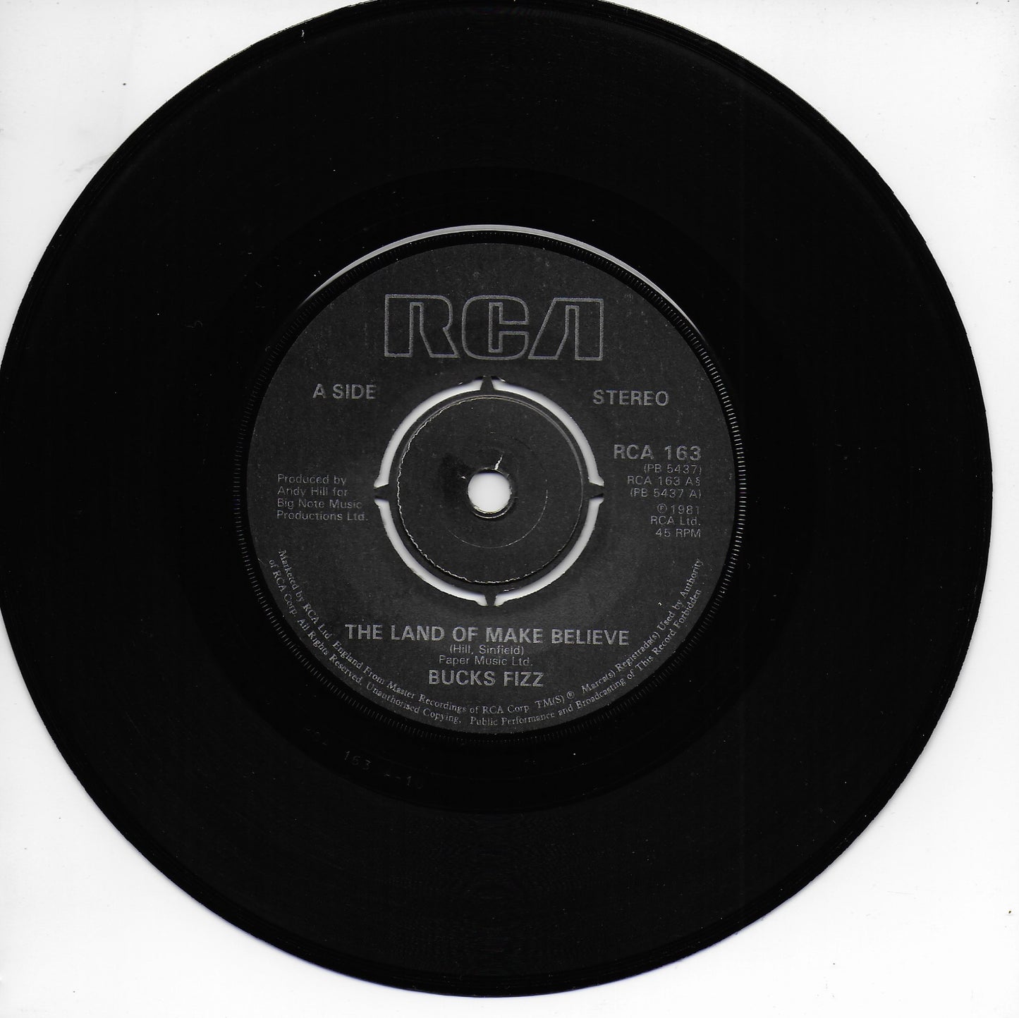 Bucks Fizz - The land of make believe (Engelse uitgave)